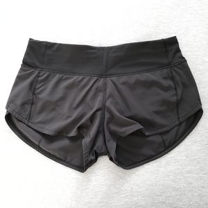 Lululemon Athletica Speed Up Short 2.5" Black (4)